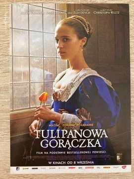 Tulipanowa Gorączka - ulotka z kina