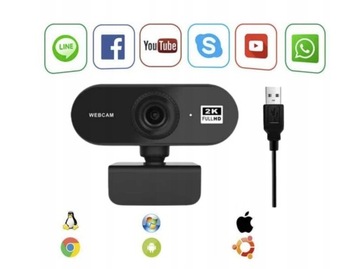 Kamera internetowa WEBCAM 2K FULL HD Stream