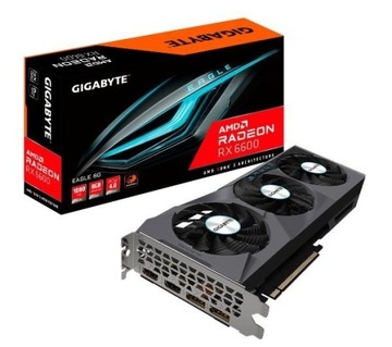 Nowy Gigabyte RX6600 Eagle 8GB Gwarancja 3 lata