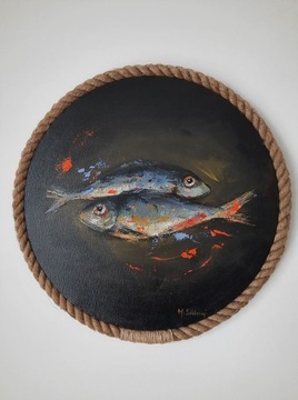 Obraz "Ryby" . prezent, dom, wnętrze, natura