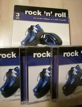 Zestaw trzech płyt rock'n'roll