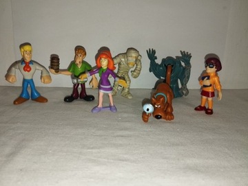 Scooby Doo - figurki, cała drużyna