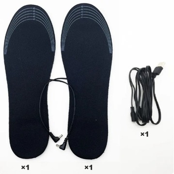 Insoles Heated USB Electric Foot Warming