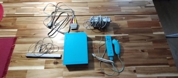 Nintendo Wii Niebieska Przerobiona Softmod