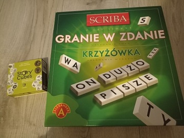 Scriba Gra w zdania i Story Cubes