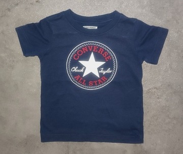 T-shirt Converse r. 2-3 lata All Star granatowy