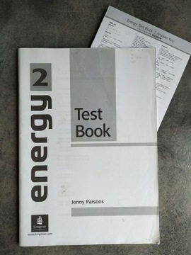 Energy 2 Test Book Testy Longman +klucz odpowiedzi