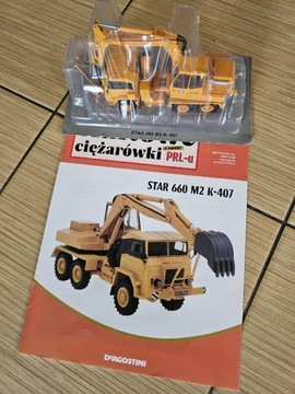 Star 660 koparka kultowe ciężarówki PRL 