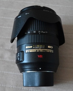 Obiektyw Nikon F AF-S  24-120mm f/3.5-5.6G  VR ED