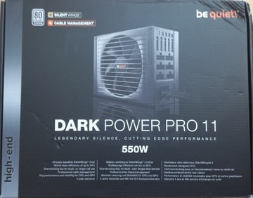 Zasilacz BeQuiet Dark Pro 11 550W