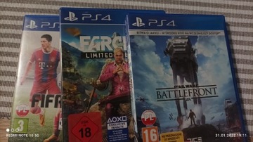 FARCRY4 LIMITED EDITION+STAR WARS BATTLEFRONT,FIFA