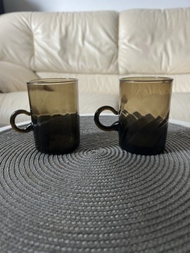 2 szklanki z uszkiem Duraleks Duralex