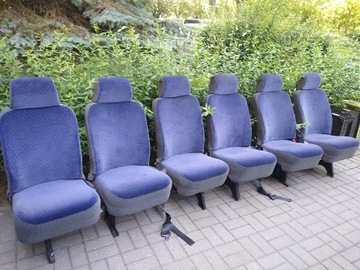 Fotele, kanapa custom, bus - 1 rząd / 3os