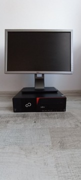 FUJITSU ESPRIMO E720 E90+ 250GB/4GB + MONITOR DELL