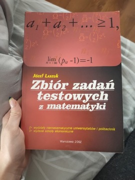 Józef Laszuk zbiór zadań zestowych z matematyki 