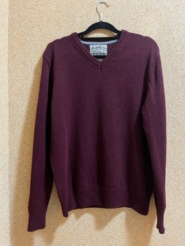 Sweter 100% lambswool L Easy Premium Vintage 1973