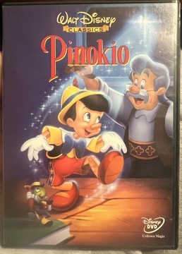 Pinokio I wydanie dvd 2000 Disney Classics UNIKAT