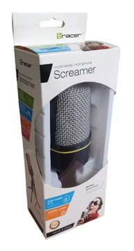 Mikrofon stojący biurkowy Tracer Screamer