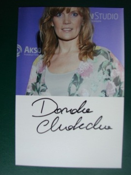 Autograf - Dorota Chotecka