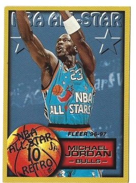 Michael Jordan - NBA All-Star Retro - Karta NBA