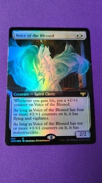 Karta MTG: Voice of the Blessed Folia Extended