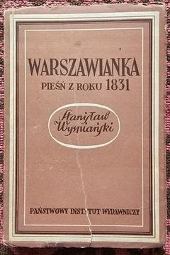 Stanislaw Wyspiański "Warszawianka pieśń z roku 1831"