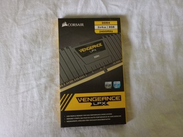 Pamięć RAM Vengeance LPX DDR4 2x4gb 2400 Mhz CL14