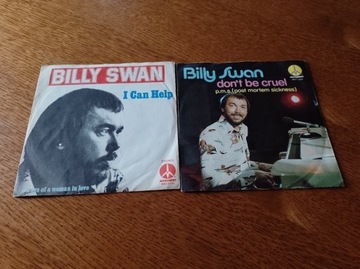 Zestaw 2 szt. Płyta Winyl Vinil album Billy Swan 