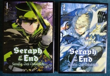 Seraph of the End tomy 1-2 stan idealny