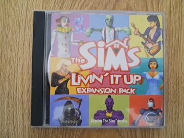 The Sims living IT up expansion pack PC cd