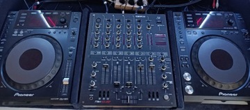 Zestaw DJ 2 x Pioneer 850 + Reloop rmx-40 dsp 