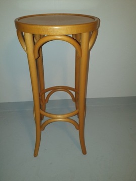 Hoker - stołek barowy drewniany 