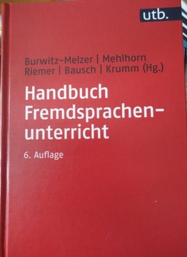 Handbuch Fremdsprachenunterricht 6. Auflage 