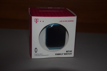 Zegarek niebieski FamilyWatch MT40 nowy nieużywany