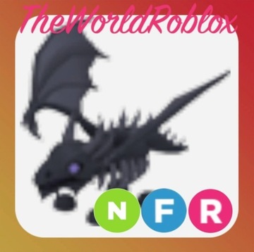 Roblox Adopt Me Shadow Dragon NFR