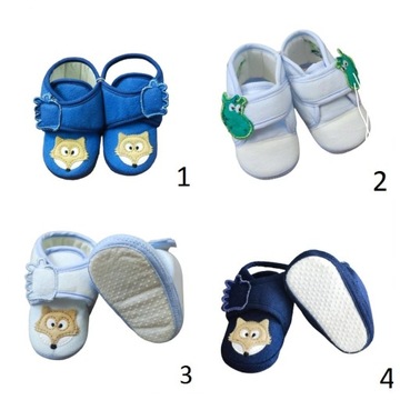 Buty niemowlęce rozmiar 17 dł. wkładki wew. 10 cm