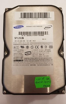 Dysk Twardy HDD IDE ATA Samsung SP1203N 120 GB