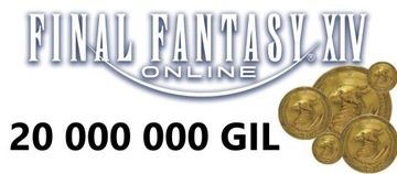 FINAL FANTASY XIV FF XIV 20 000 000 20MLN 20KK GIL