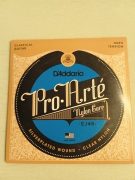 Struny D'Addario EJ46 do gitary klastycznej HARD !