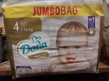 Pieluszki Dada Extra Care 4 82 szt. JUMBOBAG