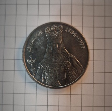 100 złotych  Królowa Jadwiga 1988 rok