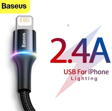 Kabel USB - Apple Lightning Baseus 1m