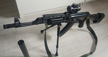 AK47 Tactical (baza CM.028A) full metal body