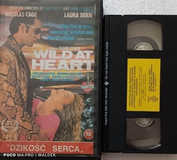 Dzikość serca  N.Gage L.Dern  Vhs