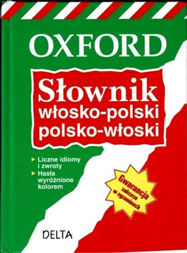 SŁOWNIK włosko-polski, polsko-włoski