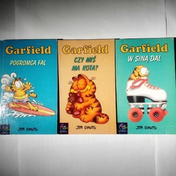 Komiksy Garfield pakiet trzy sztuki
