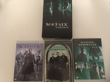 Matrix Trylogia DVD Polskie wydanie