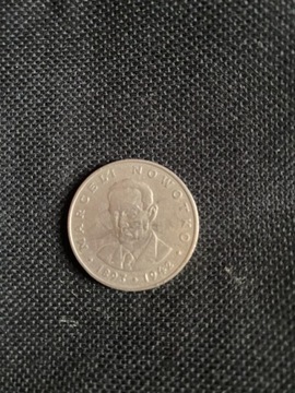 Polska stara moneta 20 zł Nowotko