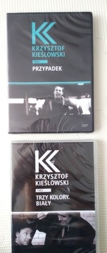 "Trzy kolory. Biały"  + "Przypadek" Kieślowski DVD