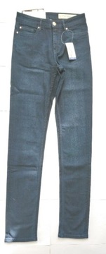 Nowe niebieskie jeansy z metką